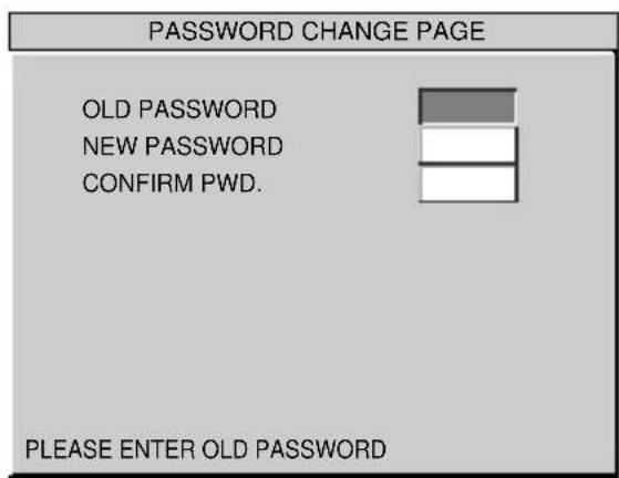 SONY MV101 - Modifica della password — PASSWORD - 2
