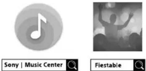 SONY GTKXB90 - Utilización de "Sony | Music Center" y "Fiestable" a través de una conexión BLUETOOTH - 1