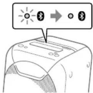 SONY GTKXB90 - Accostare il dispositivo BLUETOOTH al contrassegno N sull'unità finché il dispositivo BLUETOOTH non risponde al sistema. - 2