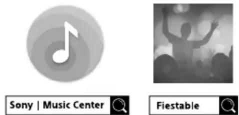 SONY GTKXB90 - "Sony | Music Center" en "Fiestable" gebruiken via een BLUETOOTH-verbinding - 1