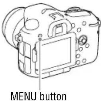 SONY Alpha ILCA77M2Q - Setting the date/time and area again - 1