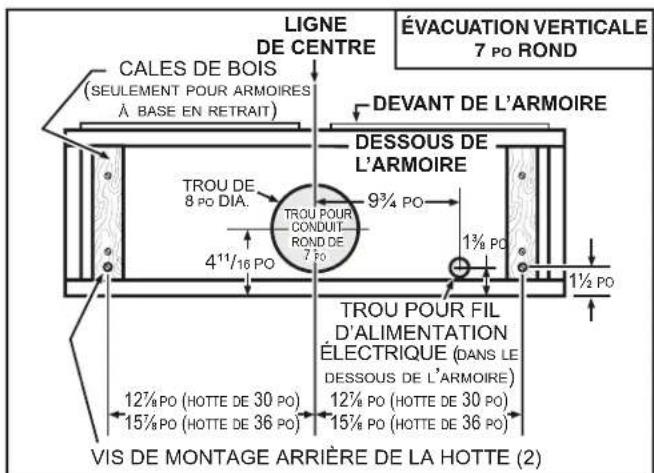 BROAN ALT330SS - INSTALLATION AVEC CONDUITS SEULEMENT - 4