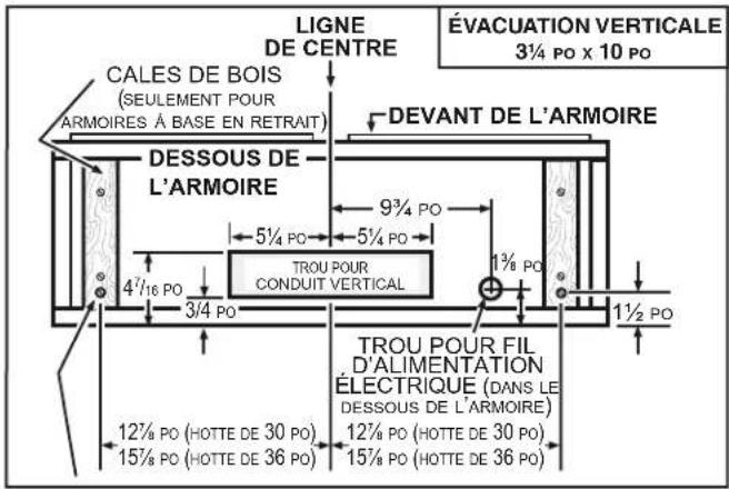 BROAN ALT330SS - INSTALLATION AVEC CONDUITS SEULEMENT - 2