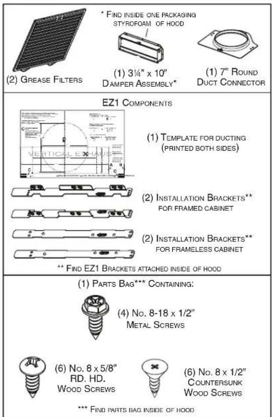 BROAN ALT330SS - Contents - 1