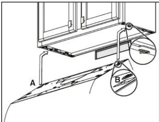 BROAN ALT330SS - INSTALLATION POUR ÉVACUATION HORIZONTALE SEULEMENT - 1