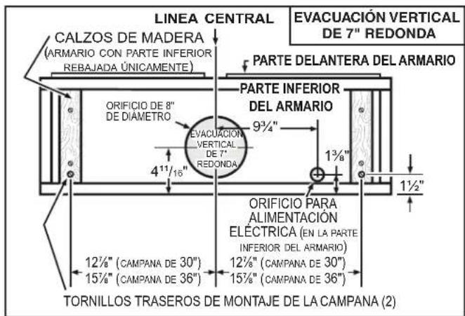 BROAN ALT330SS - Instalacion normal (sin soportes EZ1) - 3