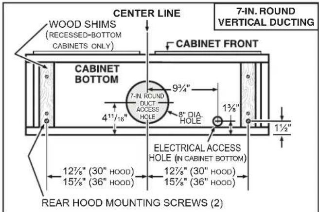 BROAN ALT330SS - Standard Installation (without EZ1 brackets) - 3