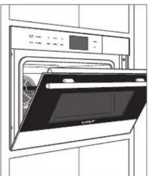 WOLF E Series CSO30TESTH - RETRAIT DE LA PORTE DU FOUR - 2