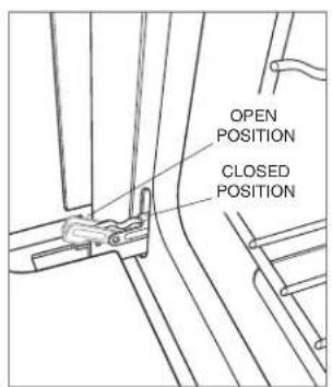 OPEN POSITION CLOSED POSITION