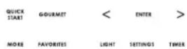 WOLF E Series CSO30PESPH - Setting user settings: - 1