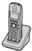 PANASONIC KXTG6051 - Extension du système téléphonique - 1