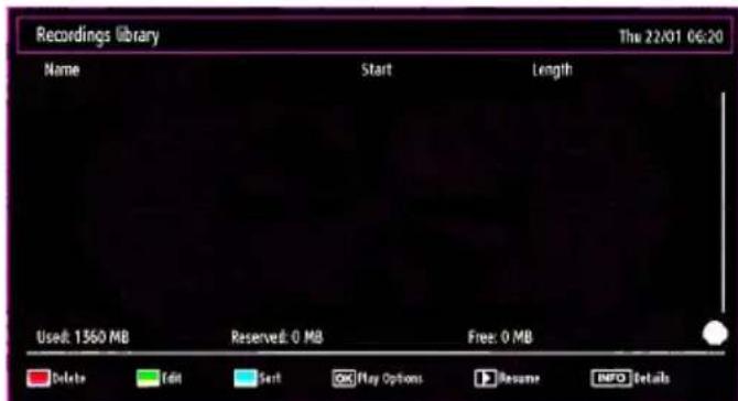 MANHATTAN MT42906FHD12 - Recordings Library - 1