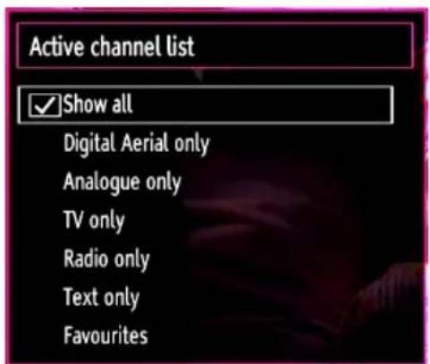 MANHATTAN MT42906FHD12 - Managing Stations: Sorting Channel List - 1