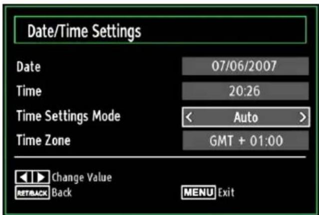 MANHATTAN MT42906FHD12 - Configuring Date/Time Settings - 1