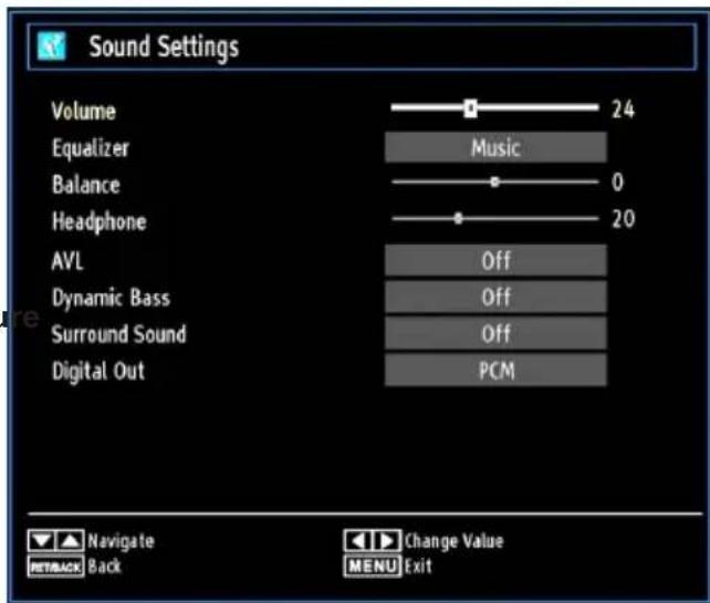 MANHATTAN MT42906FHD12 - Configuring Sound Settings - 1