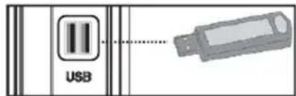 MANHATTAN MT42906FHD12 - Connexion du disque USB - 1