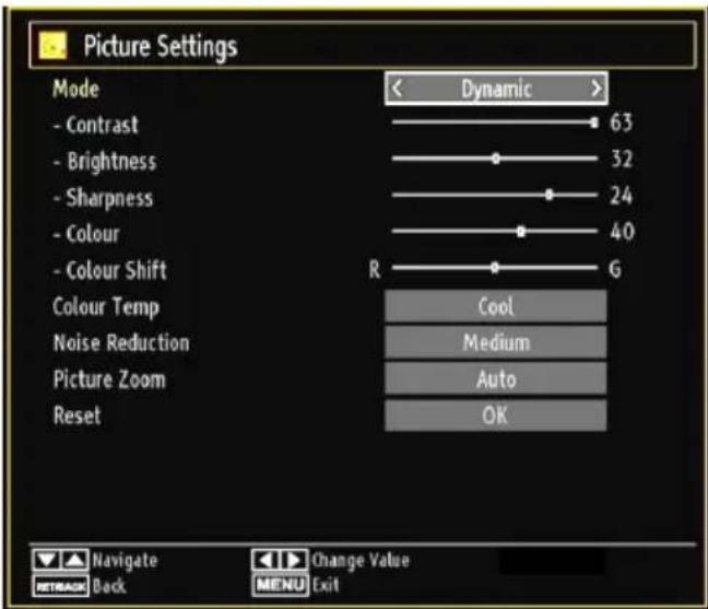 MANHATTAN MT42906FHD12 - Configuring Picture Settings - 1