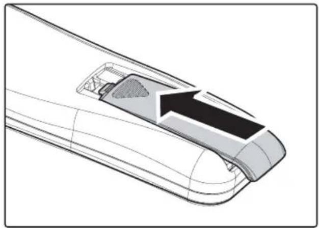Planar PD7060 - INSERIRE LE BATTERIE DEL TELECOMANDO - 3