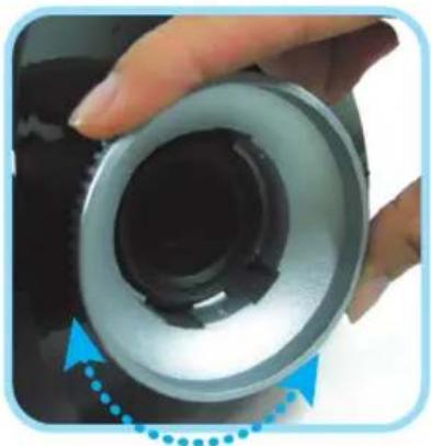 Planar PD7060 - AJUSTEMENT DE LA MISE AU POINT ET DE L'AGRANDISSEMENT - 3