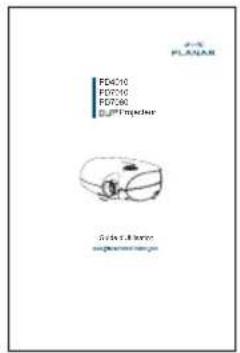 Planar PD7060 - LISTE DU MATÉRIEL FOURNI - 7