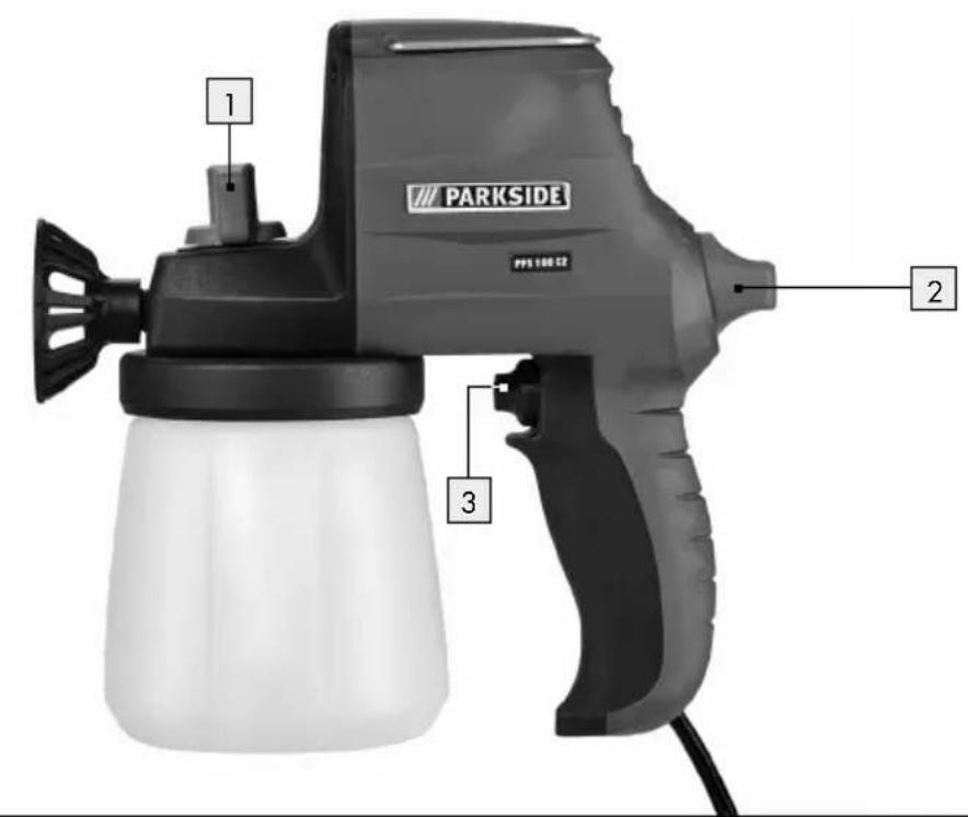 PARKSIDE PFS 100 C2 - MAALIRUISKU - 1