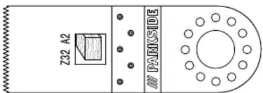PARKSIDE PMFW 310 A1 - Application : - 1