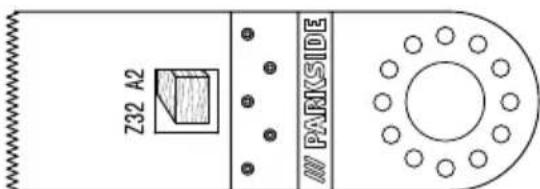 PARKSIDE PMFW 310 A1 - Toepassing: - 1