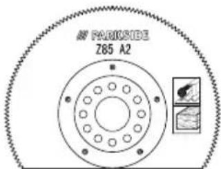 PARKSIDE PMFW 310 A1 - Toepassing: - 1