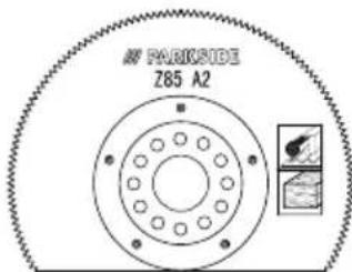 PARKSIDE PMFW 310 A1 - Application : - 1
