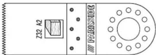 PARKSIDE PMFW 310 A1 - Användning: - 1