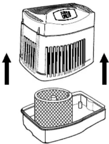 AirCare MA1201 - CUIDADO Y REEMPLAZO DEL FILTRO - 1