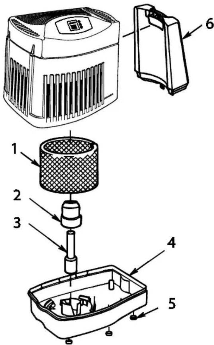 AirCare MA0800 - REPAIR PARTS LIST - 1
