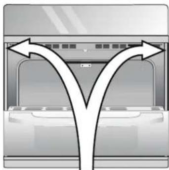 FRIGIDAIRE FFEW2426UW - Instalación de los tornillos de montado - 1