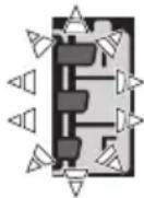PANASONIC EY79A3 - Advertencia de reducción de voltaje - 1