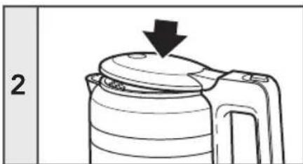 KITCHENAID 5KEK1565 - SAHKOTOIMISEN VEDENKEITTIMEN KAYTTAMINEN - 2