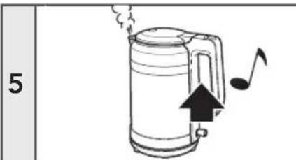 KITCHENAID 5KEK1565 - USO DEL BOLLITORE ELETTRICO - 1