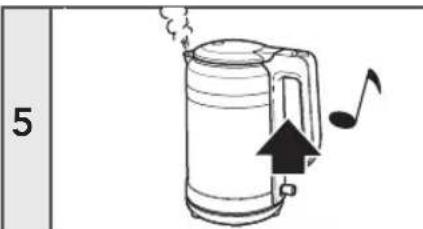 KITCHENAID 5KEK1565 - UZYTKOWANIE CZAJNIKA ELEKTRYCZNEG - 1