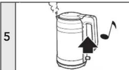 KITCHENAID 5KEK1565 - GEBRUK VAN DE WATERKOKER - 1