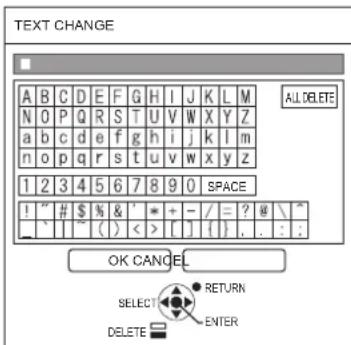 PANASONIC PTLB2VE - Editing the original text - 2