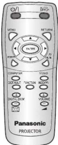PANASONIC PTLB2VE - SUPPLIED ACCESSORIES - 1