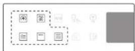 SAMSUNG MC35R8058CG - Stap 1. Modus selecteren - 1