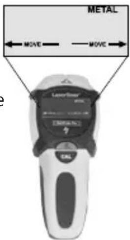 Laserliner MultiFinder Plus - Mesure METAL-SCAN - 1