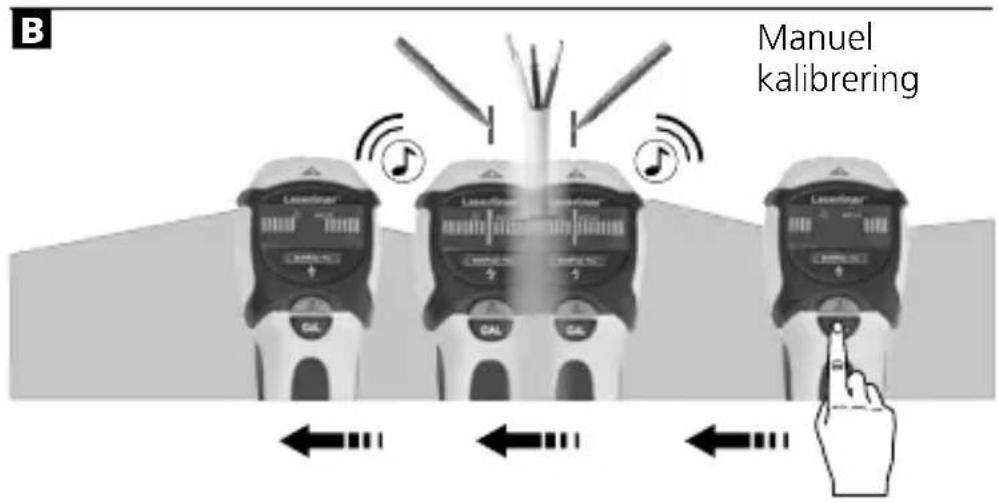 Laserliner MultiFinder Plus - AC-SCAN måling - 2