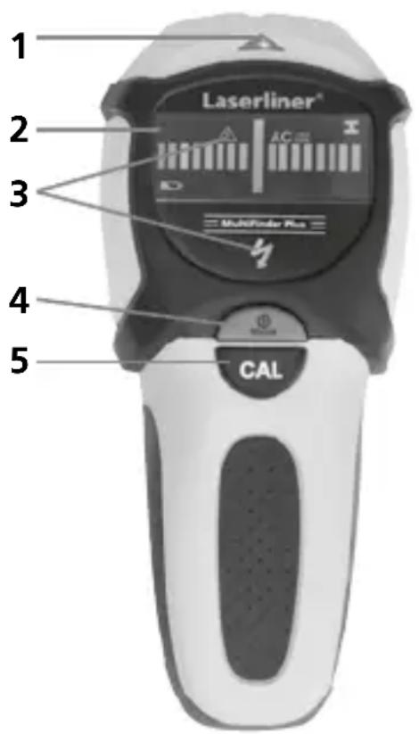 Laserliner MultiFinder Plus - Zasady bezpieczne自主 - 1