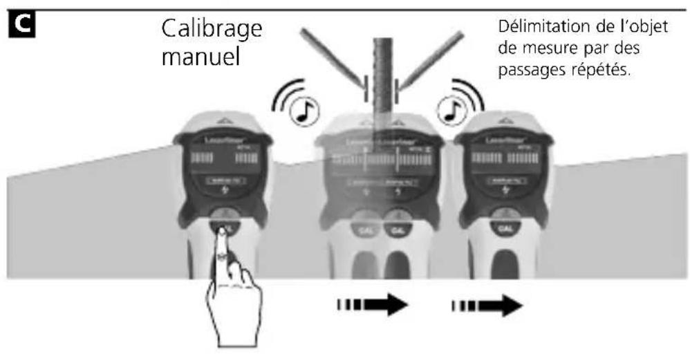 Laserliner MultiFinder Plus - Mesure METAL-SCAN - 4