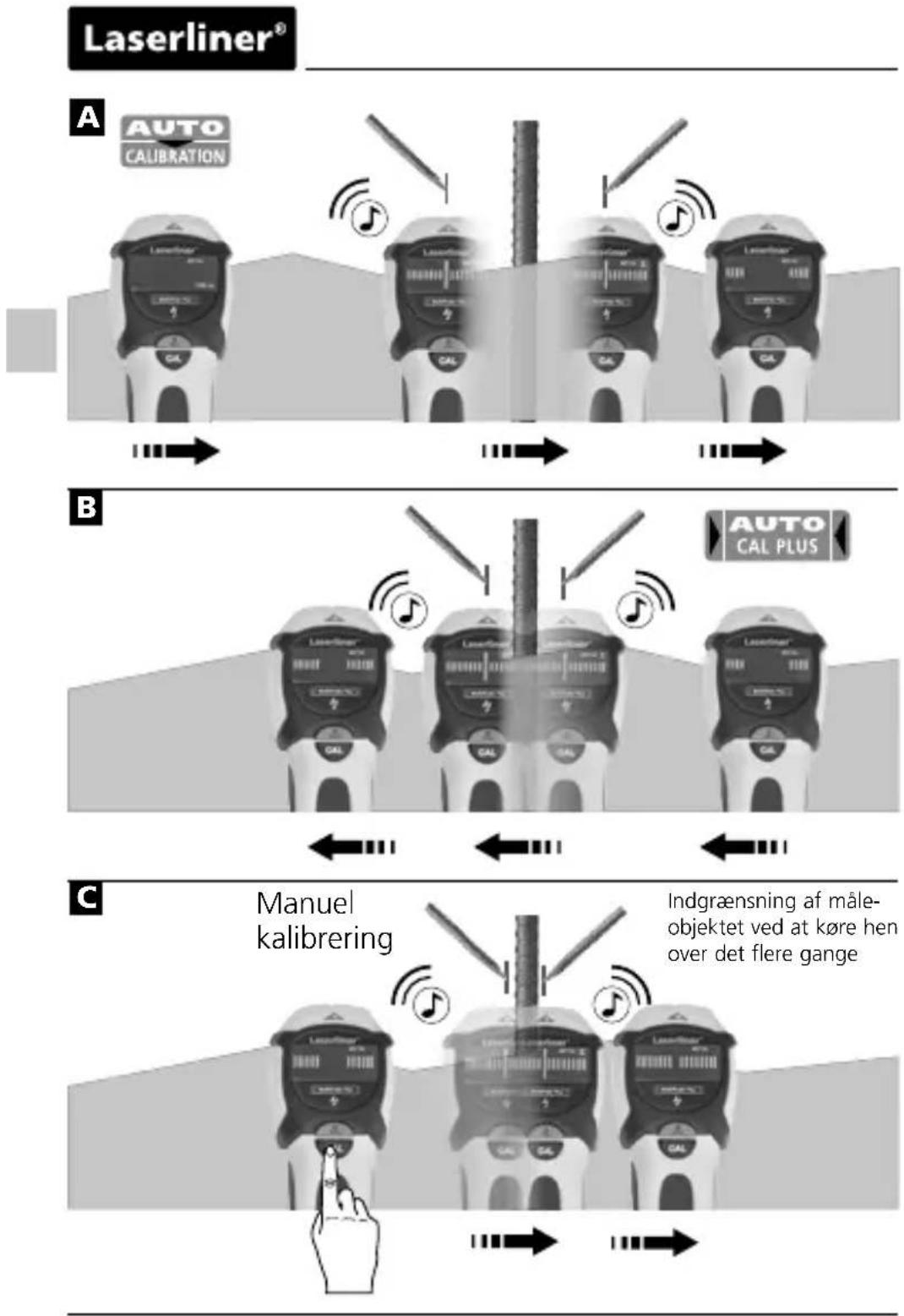 Laserliner MultiFinder Plus - METAL-SCAN måling - 2