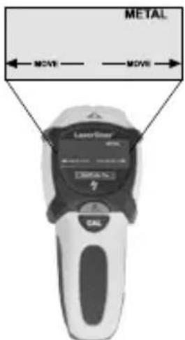 Laserliner MultiFinder Plus - METAL-SCAN måling - 1