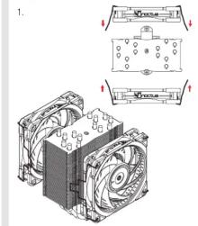 Noctua NHU12A - Configuration de la ventilation - 1