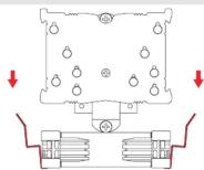 Noctua NHU9S - Fixation du ventirad sur le CPU6 - 1