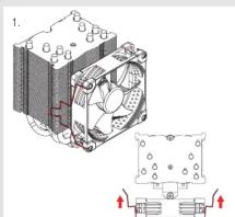 Noctua NHU9S - Configuration de la ventilation7 - 1